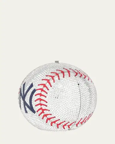 Judith Leiber Couture NY Yankees Baseball Minaudiere | Thumbnail 4 Judith Leiber Couture NY Yankees Baseball Minaudiere | Thumbnail 4