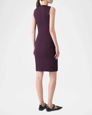 Akris punto Sleeveless Cut-Out Jersey Dress | Thumbnail 3 Akris punto Sleeveless Cut-Out Jersey Dress | Thumbnail 3