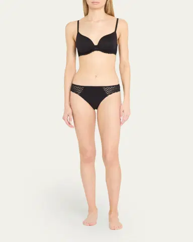 Simone Pérèle Subtile Geometric Lace T-Shirt Bra | Thumbnail 2 Simone Pérèle Subtile Geometric Lace T-Shirt Bra | Thumbnail 2