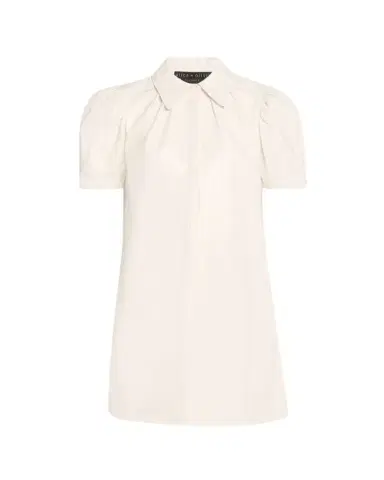 ALICE + OLIVIA Jem Vegan Leather Puff-Sleeve Shirtdress | Thumbnail 1 ALICE + OLIVIA Jem Vegan Leather Puff-Sleeve Shirtdress | Thumbnail 1