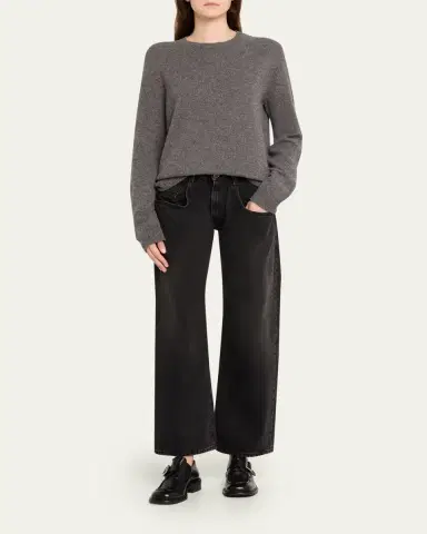 Maison Margiela 5-Pocket Straight-Leg Denim Ankle Pants | Thumbnail 2 Maison Margiela 5-Pocket Straight-Leg Denim Ankle Pants | Thumbnail 2