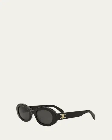 Celine Triomphe Oval Sunglasses | Thumbnail 2 Celine Triomphe Oval Sunglasses | Thumbnail 2