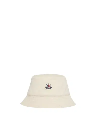 Moncler Men's Logo Patch Bucket Hat | Thumbnail 1 Moncler Men's Logo Patch Bucket Hat | Thumbnail 1