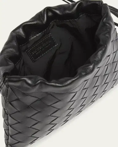 Bottega Veneta Small Leather Pouch Crossbody Bag | Thumbnail 4 Bottega Veneta Small Leather Pouch Crossbody Bag | Thumbnail 4