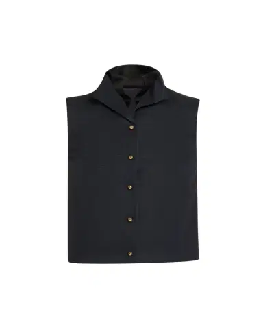 Loro Piana Dianne Layered Barathea Silk Vest | Thumbnail 1 Loro Piana Dianne Layered Barathea Silk Vest | Thumbnail 1