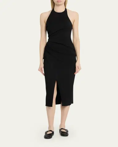A.L.C. Sylvie Halter Midi Dress | Thumbnail 2 A.L.C. Sylvie Halter Midi Dress | Thumbnail 2