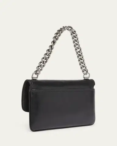 Balenciaga BB Soft Leather Phone Wallet on Chain | Thumbnail 3 Balenciaga BB Soft Leather Phone Wallet on Chain | Thumbnail 3