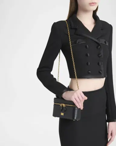 Dolce & Gabbana Sicily Calfskin Vanity Crossbody Bag | Thumbnail 11 Dolce & Gabbana Sicily Calfskin Vanity Crossbody Bag | Thumbnail 11