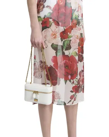 Dolce & Gabbana Sicily Calfskin Vanity Crossbody Bag | Thumbnail 1 Dolce & Gabbana Sicily Calfskin Vanity Crossbody Bag | Thumbnail 1