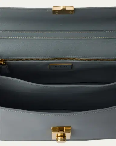 Prada Sound Medium Soft Leather Shoulder Bag | Thumbnail 18 Prada Sound Medium Soft Leather Shoulder Bag | Thumbnail 18