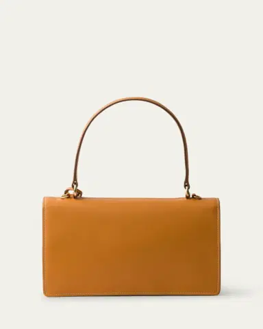 Prada Sound Medium Soft Leather Shoulder Bag | Thumbnail 3 Prada Sound Medium Soft Leather Shoulder Bag | Thumbnail 3