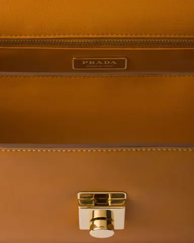 Prada Sound Medium Soft Leather Shoulder Bag | Thumbnail 4 Prada Sound Medium Soft Leather Shoulder Bag | Thumbnail 4