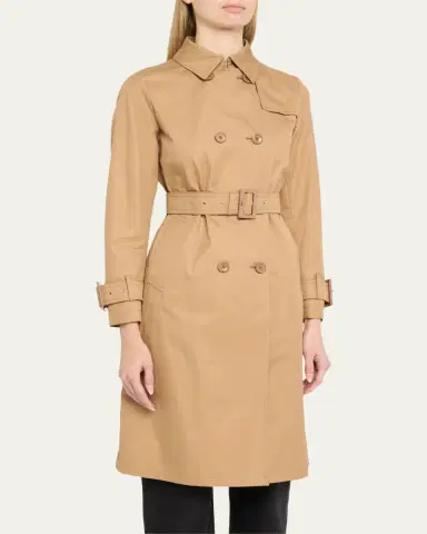 HERNO Delon Double-Breasted Trench Coat | Thumbnail 4 HERNO Delon Double-Breasted Trench Coat | Thumbnail 4
