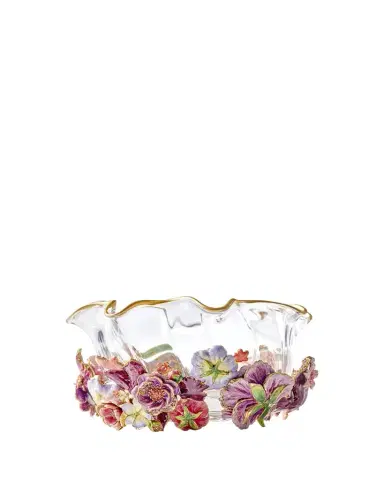 Jay Strongwater Small Bouquet Ruffle Flower Bowl | Thumbnail 1 Jay Strongwater Small Bouquet Ruffle Flower Bowl | Thumbnail 1