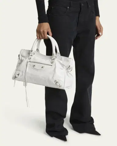 Balenciaga Le City Medium Leather Tote Bag | Thumbnail 2 Balenciaga Le City Medium Leather Tote Bag | Thumbnail 2