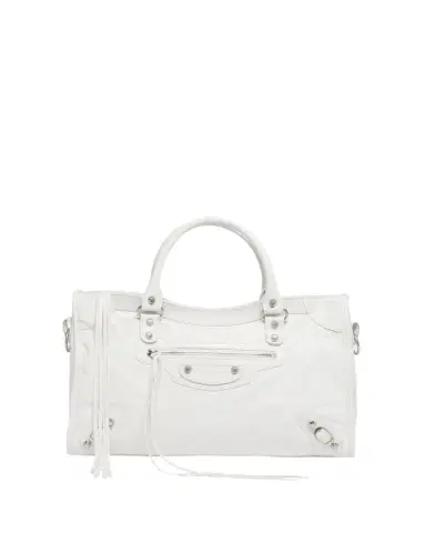 Balenciaga Le City Medium Leather Tote Bag | Thumbnail 1 Balenciaga Le City Medium Leather Tote Bag | Thumbnail 1