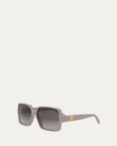 Celine Triomphe Square Acetate Sunglasses | Thumbnail 2 Celine Triomphe Square Acetate Sunglasses | Thumbnail 2