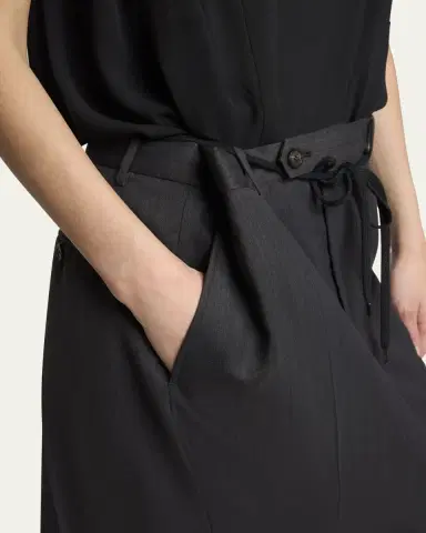 Balenciaga Long Hybrid Belted Slip Dress | Thumbnail 5 Balenciaga Long Hybrid Belted Slip Dress | Thumbnail 5
