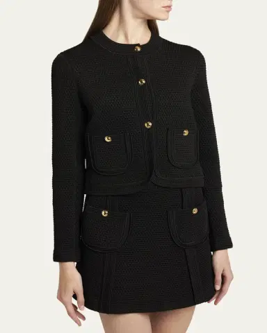 TOM FORD Single-Breasted Cardigan Jacket | Thumbnail 4 TOM FORD Single-Breasted Cardigan Jacket | Thumbnail 4