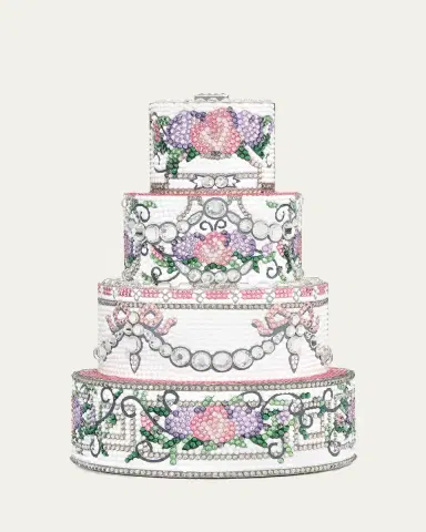 Judith Leiber Couture Tie The Knot Tiered Cake Clutch Bag | Thumbnail 3 Judith Leiber Couture Tie The Knot Tiered Cake Clutch Bag | Thumbnail 3