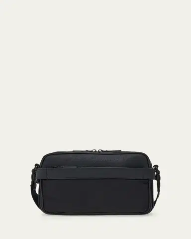 Ferragamo Men's Twins Nylon and Leather Shoulder Bag | Thumbnail 3 Ferragamo Men's Twins Nylon and Leather Shoulder Bag | Thumbnail 3