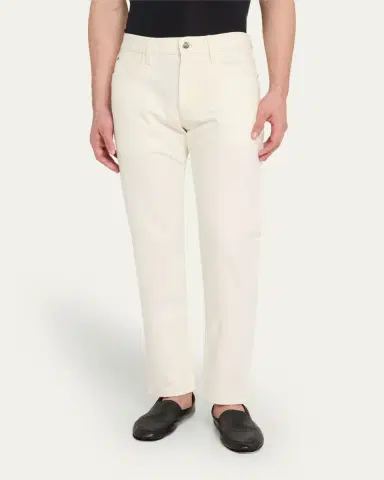 Loro Piana Men's Quarona Soft Denim Pants | Thumbnail 7 Loro Piana Men's Quarona Soft Denim Pants | Thumbnail 7