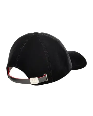 Christian Louboutin Men's Mooncrest Rhinestone Velvet Baseball Cap | Thumbnail 1 Christian Louboutin Men's Mooncrest Rhinestone Velvet Baseball Cap | Thumbnail 1