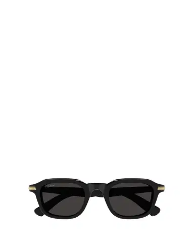 Cartier Men's CT0536S Acetate Rectangle Sunglasses | Thumbnail 1 Cartier Men's CT0536S Acetate Rectangle Sunglasses | Thumbnail 1