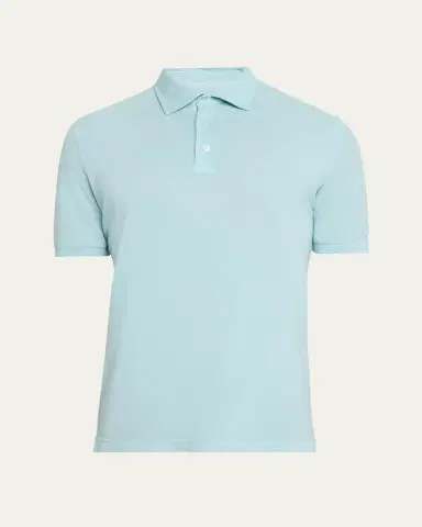 Fedeli Men's Pique Polo Shirt | Thumbnail 11 Fedeli Men's Pique Polo Shirt | Thumbnail 11