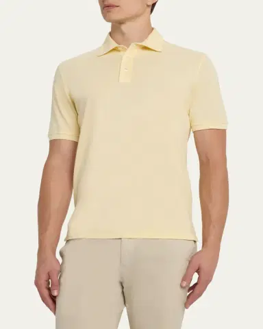 Fedeli Men's Pique Polo Shirt | Thumbnail 18 Fedeli Men's Pique Polo Shirt | Thumbnail 18