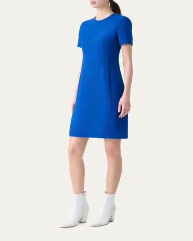 Akris Tailored Wool Crepe Dress | Thumbnail 4 Akris Tailored Wool Crepe Dress | Thumbnail 4