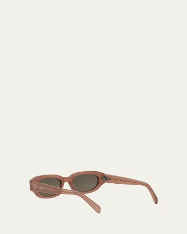 CELINE Men's 3 Dots Acetate Rectangle Sunglasses | Thumbnail 2 CELINE Men's 3 Dots Acetate Rectangle Sunglasses | Thumbnail 2