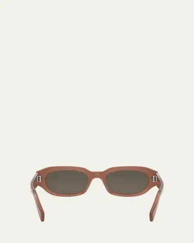 CELINE Men's 3 Dots Acetate Rectangle Sunglasses | Thumbnail 5 CELINE Men's 3 Dots Acetate Rectangle Sunglasses | Thumbnail 5