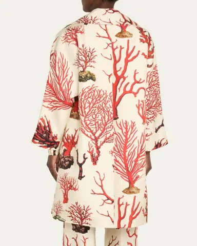 Libertine Venetian Coral Oversized Coat | Thumbnail 7 Libertine Venetian Coral Oversized Coat | Thumbnail 7