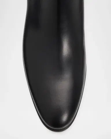 Gianvito Rossi 45mm Glove Leather Block-Heel Booties | Thumbnail 6 Gianvito Rossi 45mm Glove Leather Block-Heel Booties | Thumbnail 6