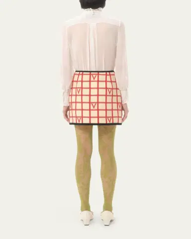 Valentino Garavani Lace Tights | Thumbnail 2 Valentino Garavani Lace Tights | Thumbnail 2