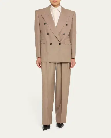Saint Laurent Double-Breasted Blazer | Thumbnail 6 Saint Laurent Double-Breasted Blazer | Thumbnail 6