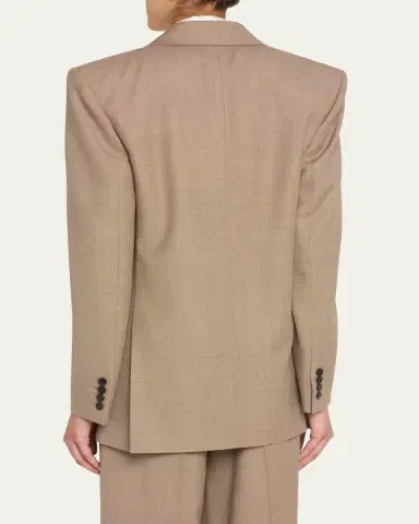 Saint Laurent Double-Breasted Blazer | Thumbnail 7 Saint Laurent Double-Breasted Blazer | Thumbnail 7