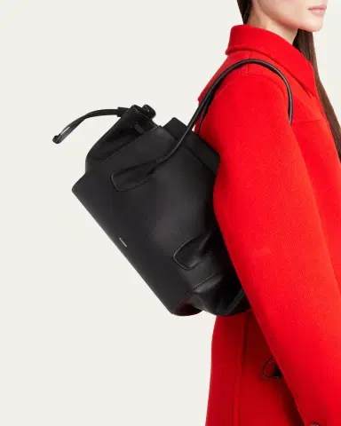 Jil Sander Voyage Small Calfskin Leather Top-Handle Bag | Thumbnail 2 Jil Sander Voyage Small Calfskin Leather Top-Handle Bag | Thumbnail 2