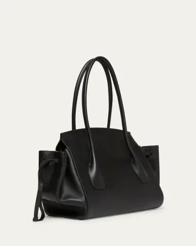 Jil Sander Voyage Small Calfskin Leather Top-Handle Bag | Thumbnail 3 Jil Sander Voyage Small Calfskin Leather Top-Handle Bag | Thumbnail 3