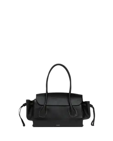 Jil Sander Voyage Small Calfskin Leather Top-Handle Bag | Thumbnail 1 Jil Sander Voyage Small Calfskin Leather Top-Handle Bag | Thumbnail 1