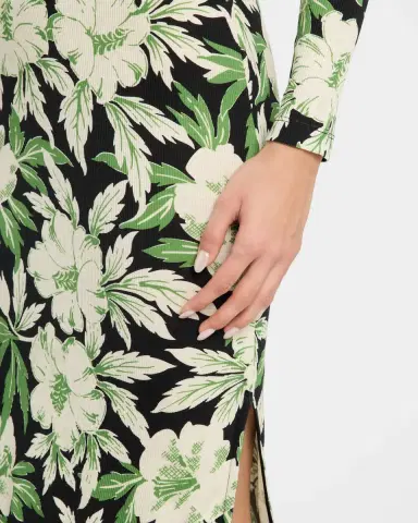 Loewe Floral Printed Mesh Tube Dress | Thumbnail 5 Loewe Floral Printed Mesh Tube Dress | Thumbnail 5