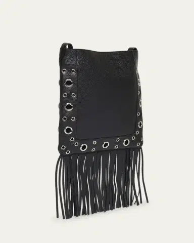 Valentino Garavani Nellcote Fringe Studded Leather Crossbody Bag | Thumbnail 3 Valentino Garavani Nellcote Fringe Studded Leather Crossbody Bag | Thumbnail 3