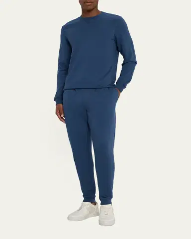 Derek Rose Men's Quinn Crewneck Sweatshirt | Thumbnail 2 Derek Rose Men's Quinn Crewneck Sweatshirt | Thumbnail 2
