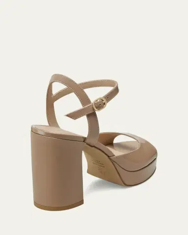 Stuart Weitzman Dayna II Leather Platform Sandals | Thumbnail 3 Stuart Weitzman Dayna II Leather Platform Sandals | Thumbnail 3