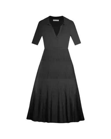Simkhai Pati Short-Sleeve Polo Midi Dress | Thumbnail 1 Simkhai Pati Short-Sleeve Polo Midi Dress | Thumbnail 1