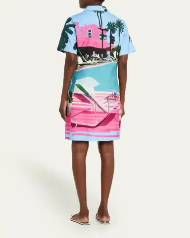 Libertine Poolside Preppy Short-Sleeve Mini Polo Dress | Thumbnail 7 Libertine Poolside Preppy Short-Sleeve Mini Polo Dress | Thumbnail 7