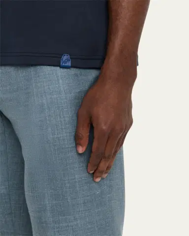 Brioni Men's Sea Island Cotton Crewneck T-Shirt | Thumbnail 4 Brioni Men's Sea Island Cotton Crewneck T-Shirt | Thumbnail 4