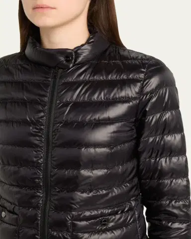 HERNO Shiny Nylon Short Down Jacket | Thumbnail 5 HERNO Shiny Nylon Short Down Jacket | Thumbnail 5