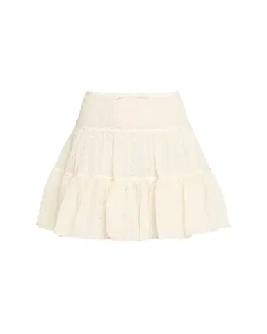 Valentino Garavani Tiered Eyelet Mini Skirt | Thumbnail 1 Valentino Garavani Tiered Eyelet Mini Skirt | Thumbnail 1